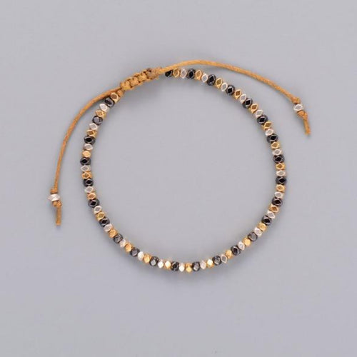 Simple Beaded Stone Bracelet - Maui Kitten Beachwear