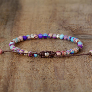 Premium Jasper Stone Bracelet - Maui Kitten Beachwear