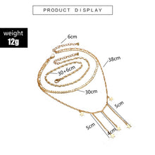 Load image into Gallery viewer, Falling Stars Choker Necklace - Maui Kitten Beachwear