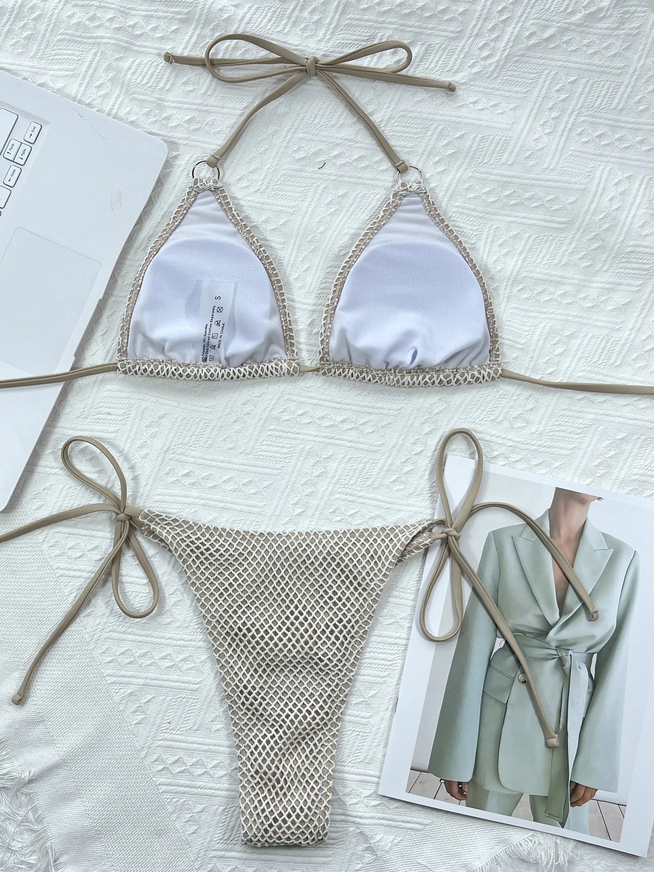 Bay of angels 2025 crochet bikini set