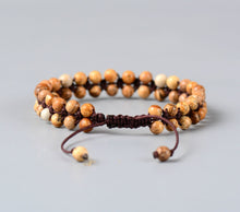 Load image into Gallery viewer, Faceted India Stone Braided Bracelet