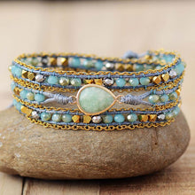 Load image into Gallery viewer, Unique Multilayered Bohemian Wrap Bracelet