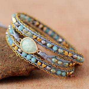 Unique Multilayered Bohemian Wrap Bracelet