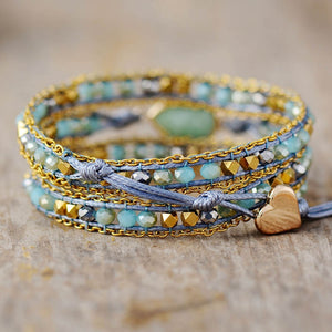 Unique Multilayered Bohemian Wrap Bracelet