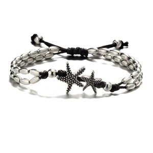 Double Chain Starfish Anklet