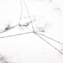 Load image into Gallery viewer, Beaded Lariat Choker Necklace - Maui Kitten Beachwear