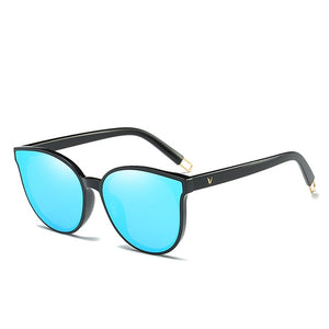 Mirrored Cat Eye Sunglasses - Maui Kitten Beachwear