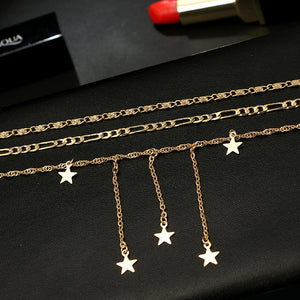 Falling Stars Choker Necklace - Maui Kitten Beachwear