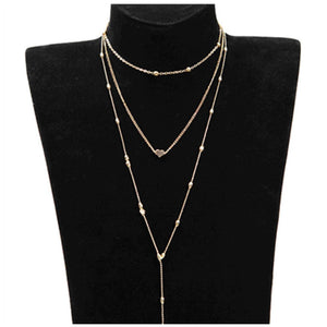 Heart-centric Triple Lariat - Maui Kitten Beachwear